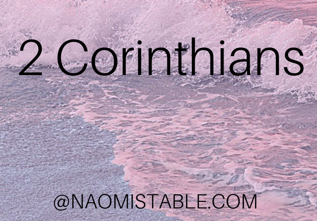 2 Corinthians 2 Corinthians